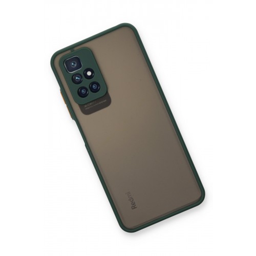 Newface Xiaomi Redmi Note 11 4G Kılıf Montreal Silikon Kapak - Yeşil Newface Xiaomi Redmi Note 11 4G Kılıf Montreal Silikon Kapak - Yeşil
