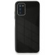 Newface Samsung Galaxy A03S Kılıf Glass Kapak - Siyah Newface Samsung Galaxy A03S Kılıf Glass Kapak - Siyah