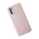 Newface Samsung Galaxy A03S Kılıf Glass Kapak - Pembe Newface Samsung Galaxy A03S Kılıf Glass Kapak - Pembe