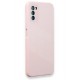 Newface Samsung Galaxy A03S Kılıf Glass Kapak - Pembe Newface Samsung Galaxy A03S Kılıf Glass Kapak - Pembe