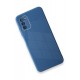 Newface Samsung Galaxy A03S Kılıf Glass Kapak - Mavi Newface Samsung Galaxy A03S Kılıf Glass Kapak - Mavi