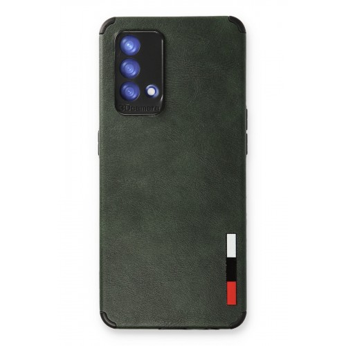 Newface Oppo A74 4G Kılıf Loop Deri Silikon - Yeşil Newface Oppo A74 4G Kılıf Loop Deri Silikon - Yeşil