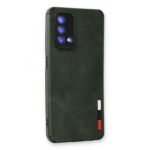 Newface Oppo A74 4G Kılıf Loop Deri Silikon - Yeşil Newface Oppo A74 4G Kılıf Loop Deri Silikon - Yeşil