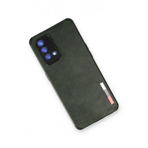 Newface Oppo A74 4G Kılıf Loop Deri Silikon - Yeşil Newface Oppo A74 4G Kılıf Loop Deri Silikon - Yeşil