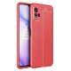 Newface Vivo Y21 Kılıf Focus Derili Silikon - Kırmızı Newface Vivo Y21 Kılıf Focus Derili Silikon - Kırmızı
