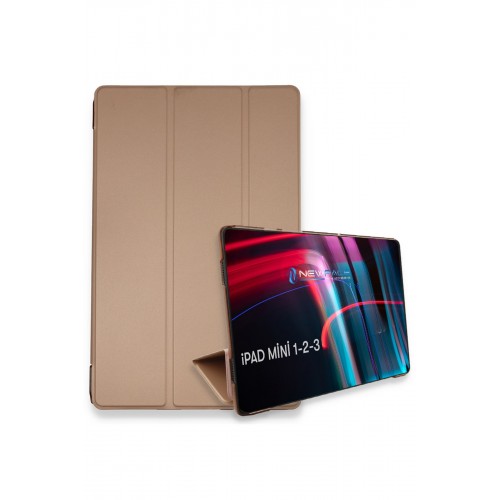 Newface iPad Mini 3 Kılıf Tablet Smart Kılıf - Rose Gold Newface iPad Mini 3 Kılıf Tablet Smart Kılıf - Rose Gold