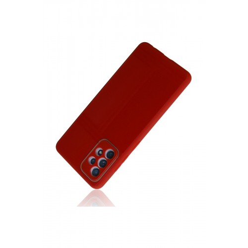 Newface Samsung Galaxy A33 5G Kılıf Glass Kapak - Bordo Newface Samsung Galaxy A33 5G Kılıf Glass Kapak - Bordo