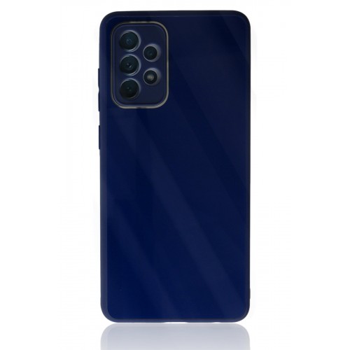 Newface Samsung Galaxy A53 5G Kılıf Glass Kapak - Lacivert Newface Samsung Galaxy A53 5G Kılıf Glass Kapak - Lacivert