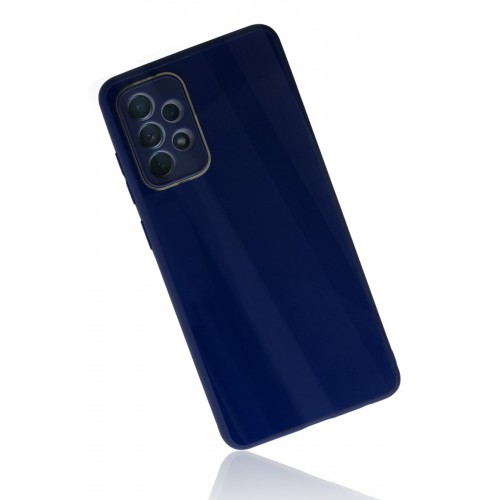 Newface Samsung Galaxy A53 5G Kılıf Glass Kapak - Lacivert Newface Samsung Galaxy A53 5G Kılıf Glass Kapak - Lacivert