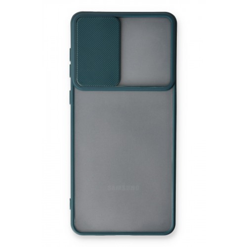 Newface Samsung Galaxy A33 5G Kılıf Palm Buzlu Kamera Sürgülü Silikon - Yeşil Newface Samsung Galaxy A33 5G Kılıf Palm Buzlu Kamera Sürgülü Silikon - Yeşil