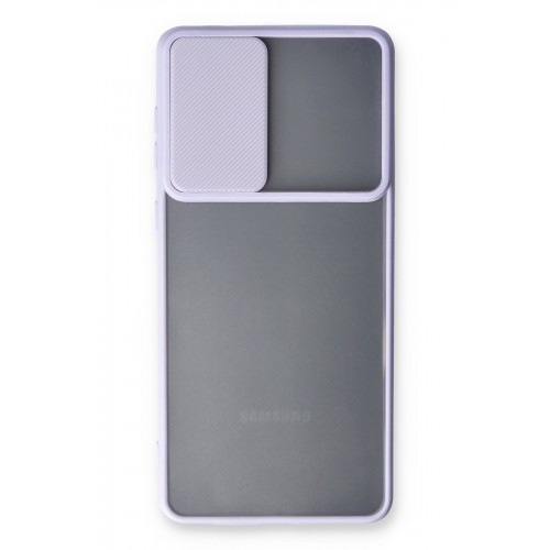 Newface Samsung Galaxy A33 5G Kılıf Palm Buzlu Kamera Sürgülü Silikon - Lila Newface Samsung Galaxy A33 5G Kılıf Palm Buzlu Kamera Sürgülü Silikon - Lila