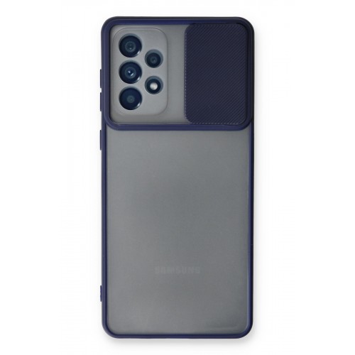Newface Samsung Galaxy A33 5G Kılıf Palm Buzlu Kamera Sürgülü Silikon - Lacivert Newface Samsung Galaxy A33 5G Kılıf Palm Buzlu Kamera Sürgülü Silikon - Lacivert