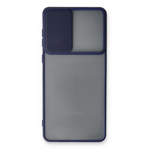 Newface Samsung Galaxy A33 5G Kılıf Palm Buzlu Kamera Sürgülü Silikon - Lacivert Newface Samsung Galaxy A33 5G Kılıf Palm Buzlu Kamera Sürgülü Silikon - Lacivert
