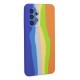 Newface Samsung Galaxy A33 5G Kılıf Ebruli Lansman Silikon - Mavi-Turuncu Newface Samsung Galaxy A33 5G Kılıf Ebruli Lansman Silikon - Mavi-Turuncu