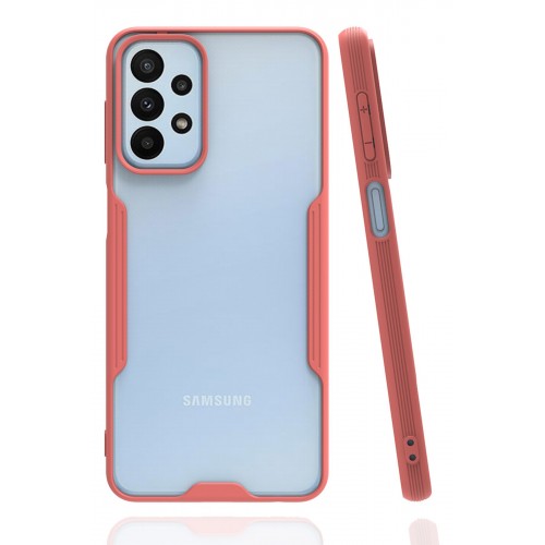Newface Samsung Galaxy A23 4G Kılıf Platin Silikon - Pembe Newface Samsung Galaxy A23 4G Kılıf Platin Silikon - Pembe