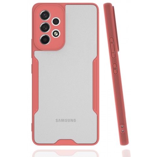 Newface Samsung Galaxy A33 5G Kılıf Platin Silikon - Pembe Newface Samsung Galaxy A33 5G Kılıf Platin Silikon - Pembe