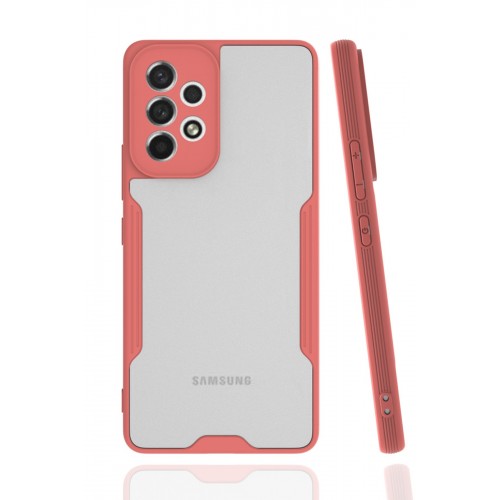 Newface Samsung Galaxy A53 5G Kılıf Platin Silikon - Pembe Newface Samsung Galaxy A53 5G Kılıf Platin Silikon - Pembe