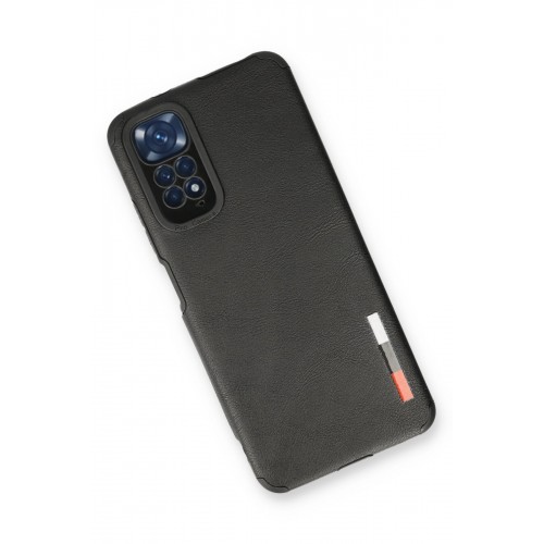 Newface Xiaomi Redmi Note 11S Kılıf Loop Deri Silikon - Siyah Newface Xiaomi Redmi Note 11S Kılıf Loop Deri Silikon - Siyah