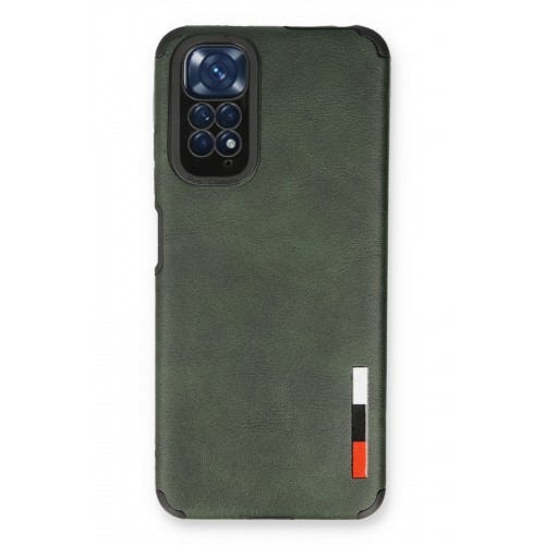 Newface Xiaomi Redmi Note 11S Kılıf Loop Deri Silikon - Yeşil Newface Xiaomi Redmi Note 11S Kılıf Loop Deri Silikon - Yeşil