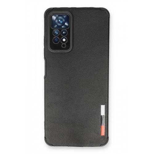 Newface Xiaomi Redmi Note 11 Pro Kılıf Loop Deri Silikon - Siyah Newface Xiaomi Redmi Note 11 Pro Kılıf Loop Deri Silikon - Siyah