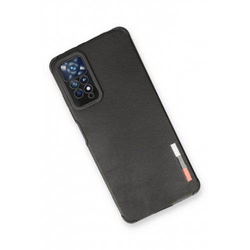 Newface Xiaomi Redmi Note 11 Pro Kılıf Loop Deri Silikon - Siyah Newface Xiaomi Redmi Note 11 Pro Kılıf Loop Deri Silikon - Siyah
