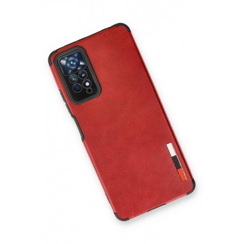Newface Xiaomi Redmi Note 11 Pro Kılıf Loop Deri Silikon - Kırmızı Newface Xiaomi Redmi Note 11 Pro Kılıf Loop Deri Silikon - Kırmızı