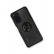Newface Xiaomi Redmi Note 11 Kılıf Montreal Yüzüklü Silikon Kapak - Siyah Newface Xiaomi Redmi Note 11 Kılıf Montreal Yüzüklü Silikon Kapak - Siyah