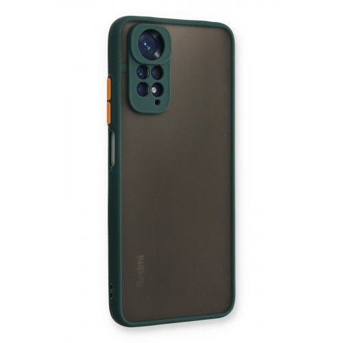 Newface Xiaomi Redmi Note 11S Kılıf Montreal Silikon Kapak - Yeşil Newface Xiaomi Redmi Note 11S Kılıf Montreal Silikon Kapak - Yeşil