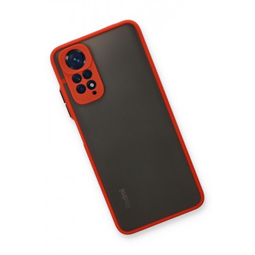 Newface Xiaomi Redmi Note 11S Kılıf Montreal Silikon Kapak - Kırmızı Newface Xiaomi Redmi Note 11S Kılıf Montreal Silikon Kapak - Kırmızı