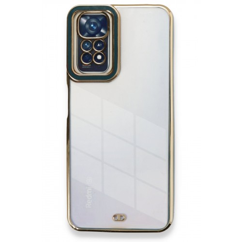 Newface Xiaomi Redmi Note 11S Kılıf Liva Lens Silikon - Yeşil Newface Xiaomi Redmi Note 11S Kılıf Liva Lens Silikon - Yeşil