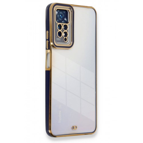 Newface Xiaomi Redmi Note 11 Pro Kılıf Liva Lens Silikon - Mavi Newface Xiaomi Redmi Note 11 Pro Kılıf Liva Lens Silikon - Mavi