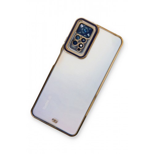Newface Xiaomi Redmi Note 11 Pro Kılıf Liva Lens Silikon - Mavi Newface Xiaomi Redmi Note 11 Pro Kılıf Liva Lens Silikon - Mavi