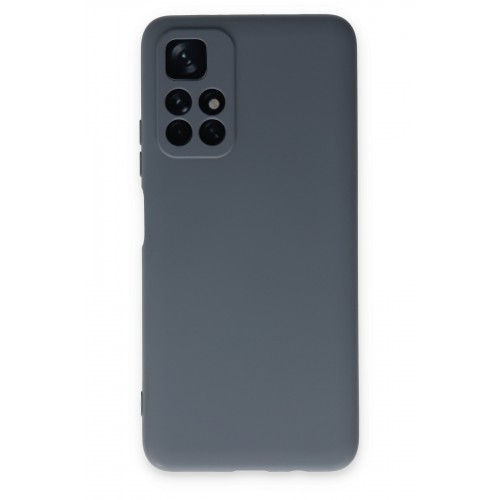 Newface Xiaomi Poco M4 Pro 5G Kılıf Nano içi Kadife Silikon - Gri Newface Xiaomi Poco M4 Pro 5G Kılıf Nano içi Kadife Silikon - Gri