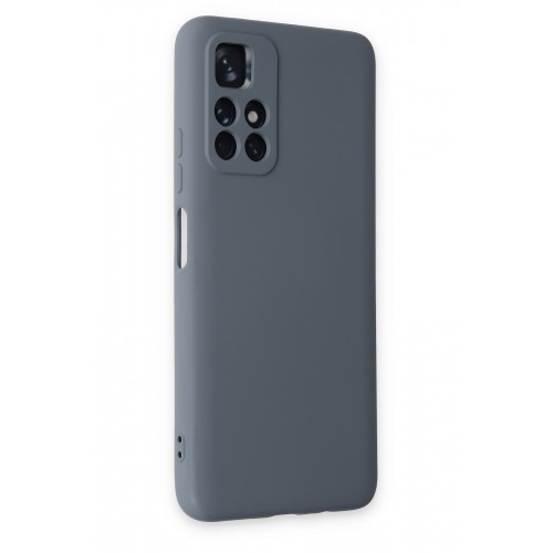 Newface Xiaomi Poco M4 Pro 5G Kılıf Nano içi Kadife Silikon - Gri Newface Xiaomi Poco M4 Pro 5G Kılıf Nano içi Kadife Silikon - Gri