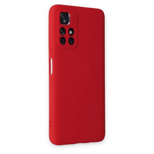 Newface Xiaomi Poco M4 Pro 5G Kılıf Nano içi Kadife Silikon - Kırmızı Newface Xiaomi Poco M4 Pro 5G Kılıf Nano içi Kadife Silikon - Kırmızı