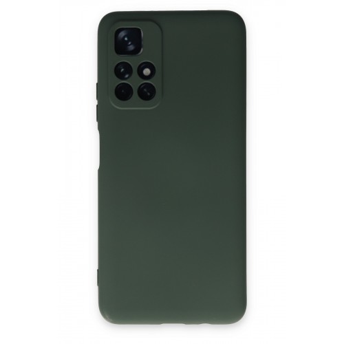 Newface Xiaomi Poco M4 Pro 5G Kılıf Nano içi Kadife Silikon - Koyu Yeşil Newface Xiaomi Poco M4 Pro 5G Kılıf Nano içi Kadife Silikon - Koyu Yeşil