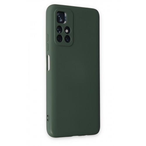 Newface Xiaomi Poco M4 Pro 5G Kılıf Nano içi Kadife Silikon - Koyu Yeşil Newface Xiaomi Poco M4 Pro 5G Kılıf Nano içi Kadife Silikon - Koyu Yeşil