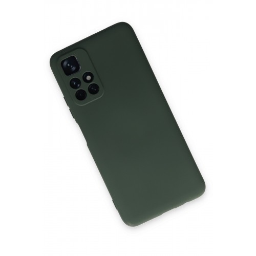 Newface Xiaomi Poco M4 Pro 5G Kılıf Nano içi Kadife Silikon - Koyu Yeşil Newface Xiaomi Poco M4 Pro 5G Kılıf Nano içi Kadife Silikon - Koyu Yeşil