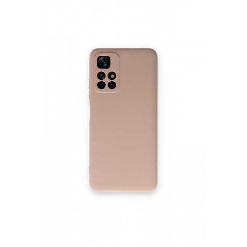 Newface Xiaomi Poco M4 Pro 5G Kılıf Nano içi Kadife Silikon - Pudra Newface Xiaomi Poco M4 Pro 5G Kılıf Nano içi Kadife Silikon - Pudra