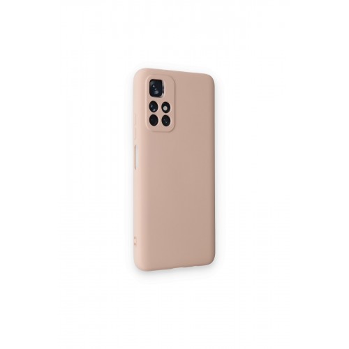 Newface Xiaomi Poco M4 Pro 5G Kılıf Nano içi Kadife Silikon - Pudra Newface Xiaomi Poco M4 Pro 5G Kılıf Nano içi Kadife Silikon - Pudra
