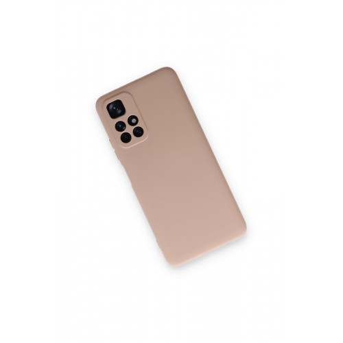 Newface Xiaomi Poco M4 Pro 5G Kılıf Nano içi Kadife Silikon - Pudra Newface Xiaomi Poco M4 Pro 5G Kılıf Nano içi Kadife Silikon - Pudra