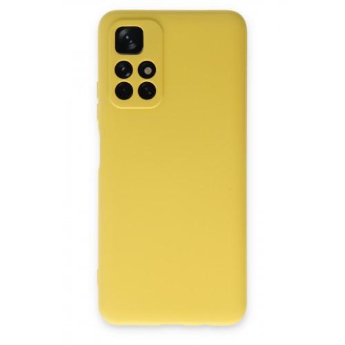 Newface Xiaomi Poco M4 Pro 5G Kılıf Nano içi Kadife Silikon - Sarı Newface Xiaomi Poco M4 Pro 5G Kılıf Nano içi Kadife Silikon - Sarı