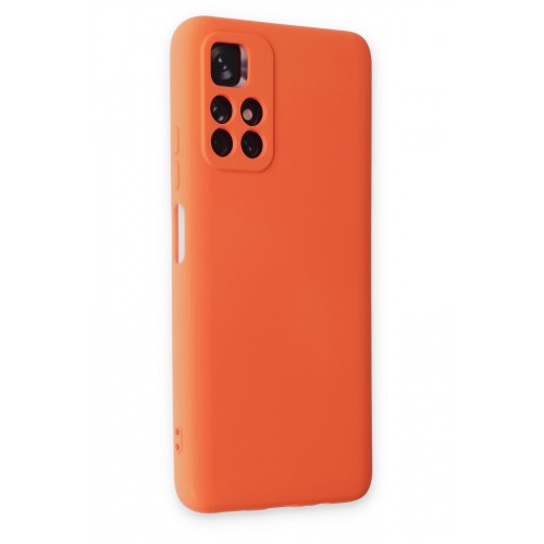 Newface Xiaomi Poco M4 Pro 5G Kılıf Nano içi Kadife Silikon - Turuncu Newface Xiaomi Poco M4 Pro 5G Kılıf Nano içi Kadife Silikon - Turuncu