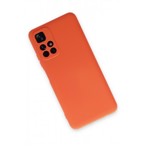 Newface Xiaomi Poco M4 Pro 5G Kılıf Nano içi Kadife Silikon - Turuncu Newface Xiaomi Poco M4 Pro 5G Kılıf Nano içi Kadife Silikon - Turuncu