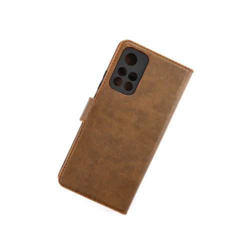 Newface Xiaomi Poco M4 Pro 5G Kılıf Trend S Plus Kapaklı Kılıf - Taba Newface Xiaomi Poco M4 Pro 5G Kılıf Trend S Plus Kapaklı Kılıf - Taba