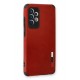 Newface Samsung Galaxy A73 5G Kılıf Loop Deri Silikon - Kırmızı Newface Samsung Galaxy A73 5G Kılıf Loop Deri Silikon - Kırmızı