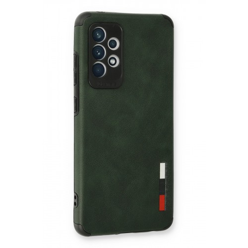 Newface Samsung Galaxy A73 5G Kılıf Loop Deri Silikon - Yeşil Newface Samsung Galaxy A73 5G Kılıf Loop Deri Silikon - Yeşil