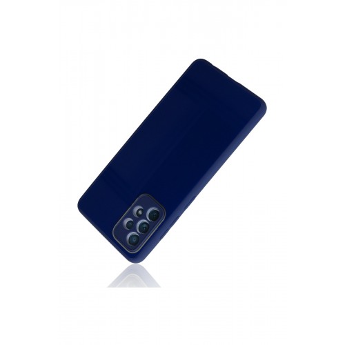 Newface Samsung Galaxy A73 5G Kılıf Glass Kapak - Lacivert Newface Samsung Galaxy A73 5G Kılıf Glass Kapak - Lacivert