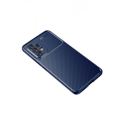 Newface Samsung Galaxy A73 5G Kılıf Focus Karbon Silikon - Lacivert Newface Samsung Galaxy A73 5G Kılıf Focus Karbon Silikon - Lacivert