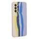 Newface Samsung Galaxy A73 5G Kılıf Ebruli Lansman Silikon - Sarı-Lila Newface Samsung Galaxy A73 5G Kılıf Ebruli Lansman Silikon - Sarı-Lila
